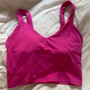 Sonic Pink Lululemon Align Tank | Size 6, Small